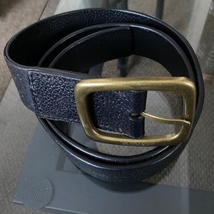 Calvin Klien Black Leather Belt size 42"